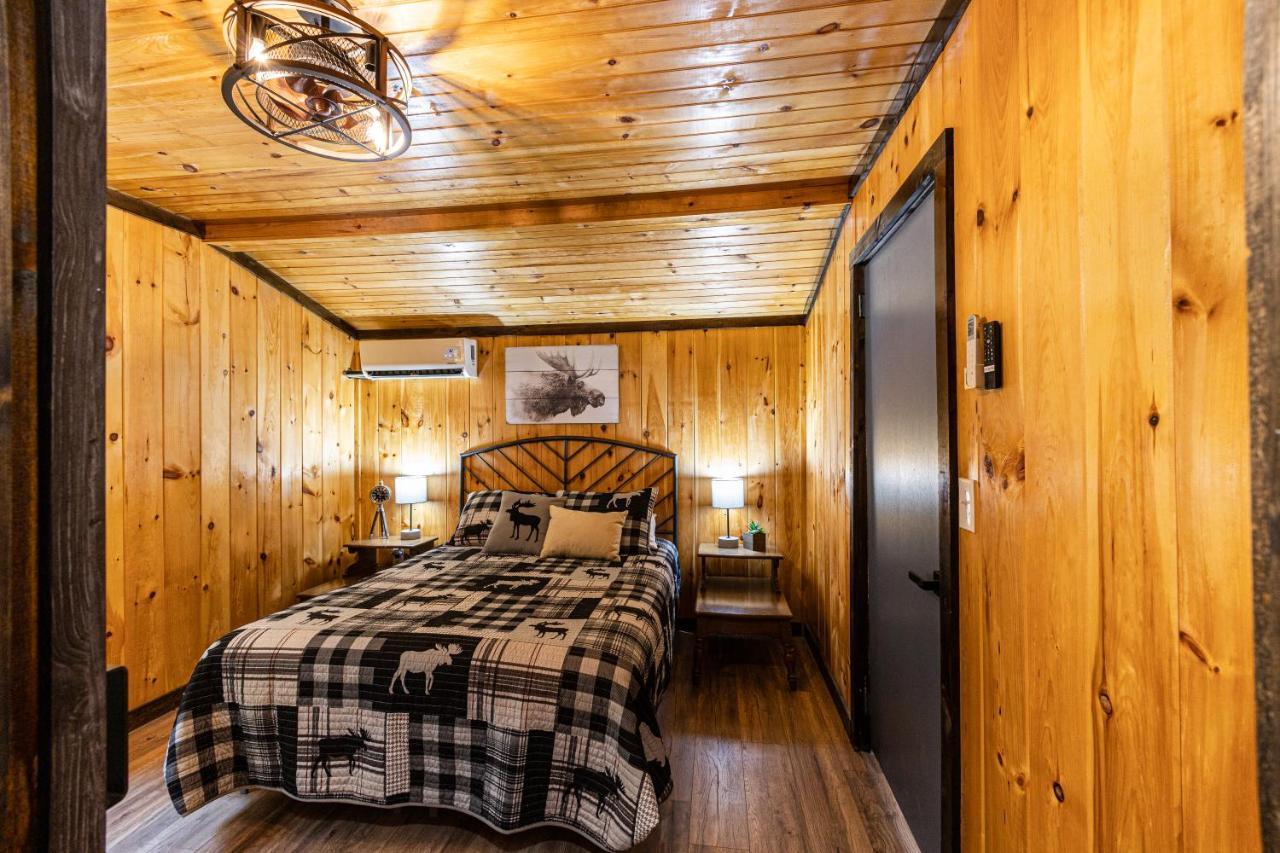 Fun Cabin With Hot Tub, Pool Table & Fire Pit - Big Blue 布赖森城 外观 照片